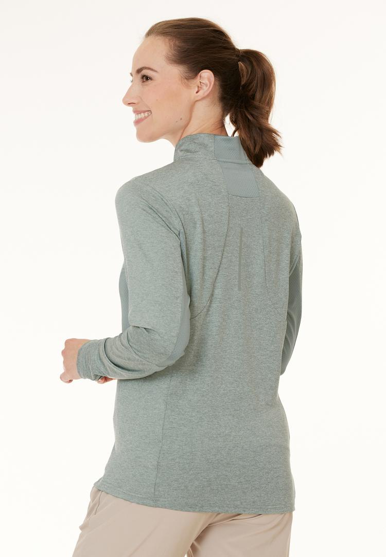 Endurance Endurance JOCEE W Midlayer Langarmshirt Damen - 3131 Dusty Teal - 3 | SportScheck