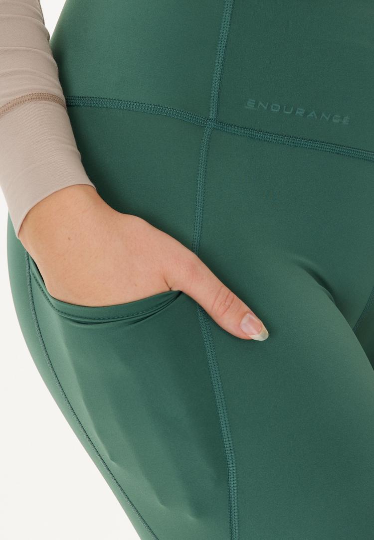 Endurance Endurance TATHER Tights Damen - 3160 Mallard Green - 1 | SportScheck