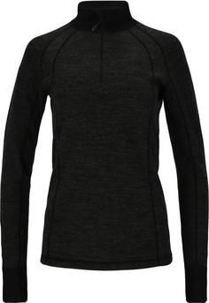 Whistler Merino Candee Skishirt Damen 1011 Dark Grey Melange