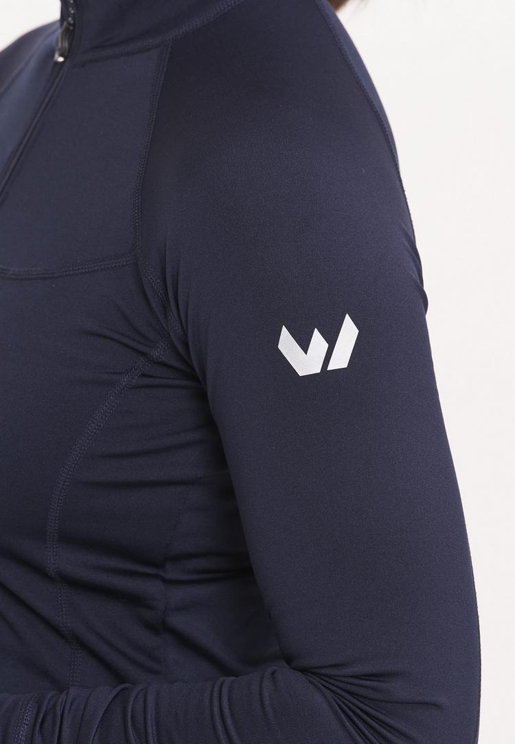 Whistler Whistler Blume Langarmshirt Damen - 2048 Navy Blazer - 1 | SportScheck