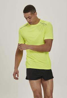 Rückansicht von ELITE LAB Tech Elite X1 Laufshirt Herren 5001 Safety Yellow