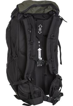 Rückansicht von Whistler Alpinak Tourenrucksack 3052 Forest Night