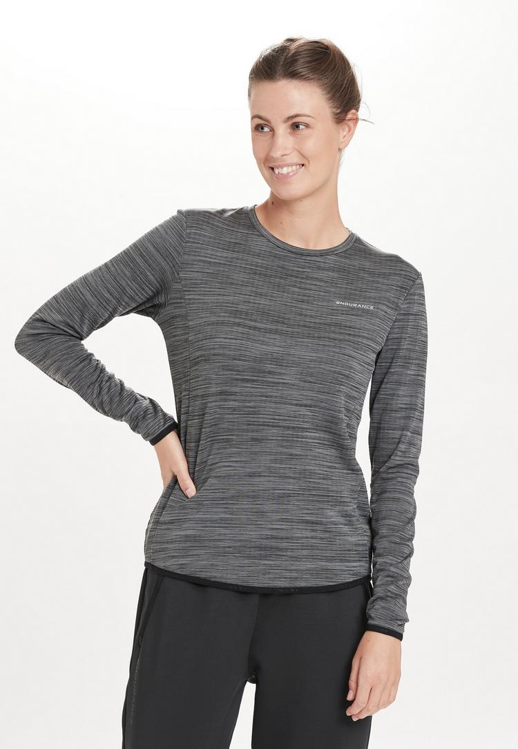 Endurance Endurance Leah Langarmshirt Damen - 1001 Black - 1 | SportScheck