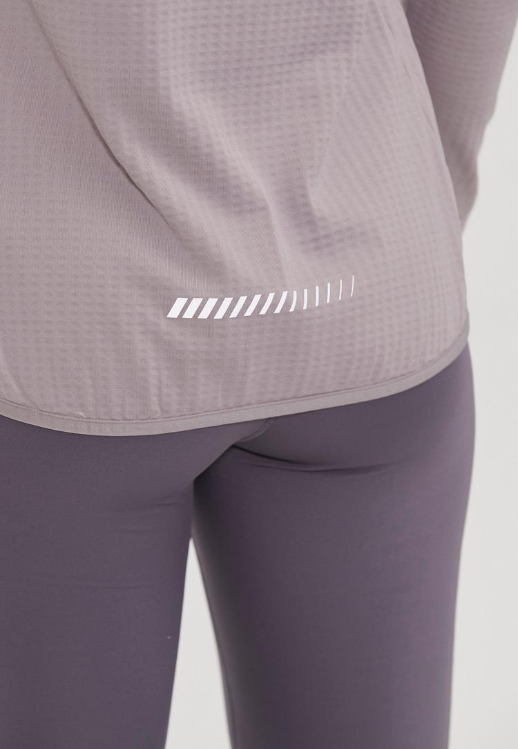 Endurance Endurance Leah Langarmshirt Damen - 1126 Gull Gray - 4 | SportScheck