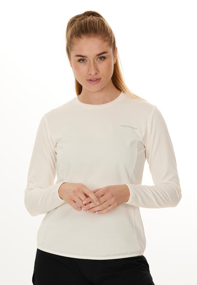 Endurance Endurance Leah Langarmshirt Damen - 1145 Whisper White - 1 | SportScheck