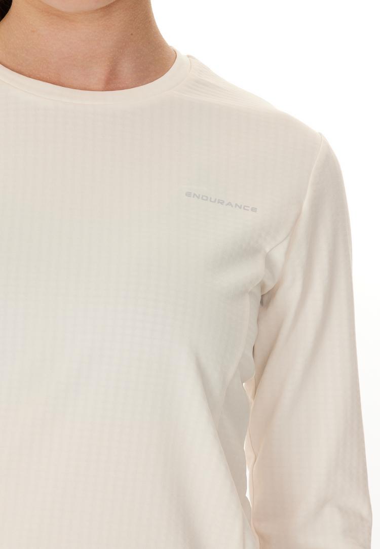 Endurance Endurance Leah Langarmshirt Damen - 1145 Whisper White - 3 | SportScheck