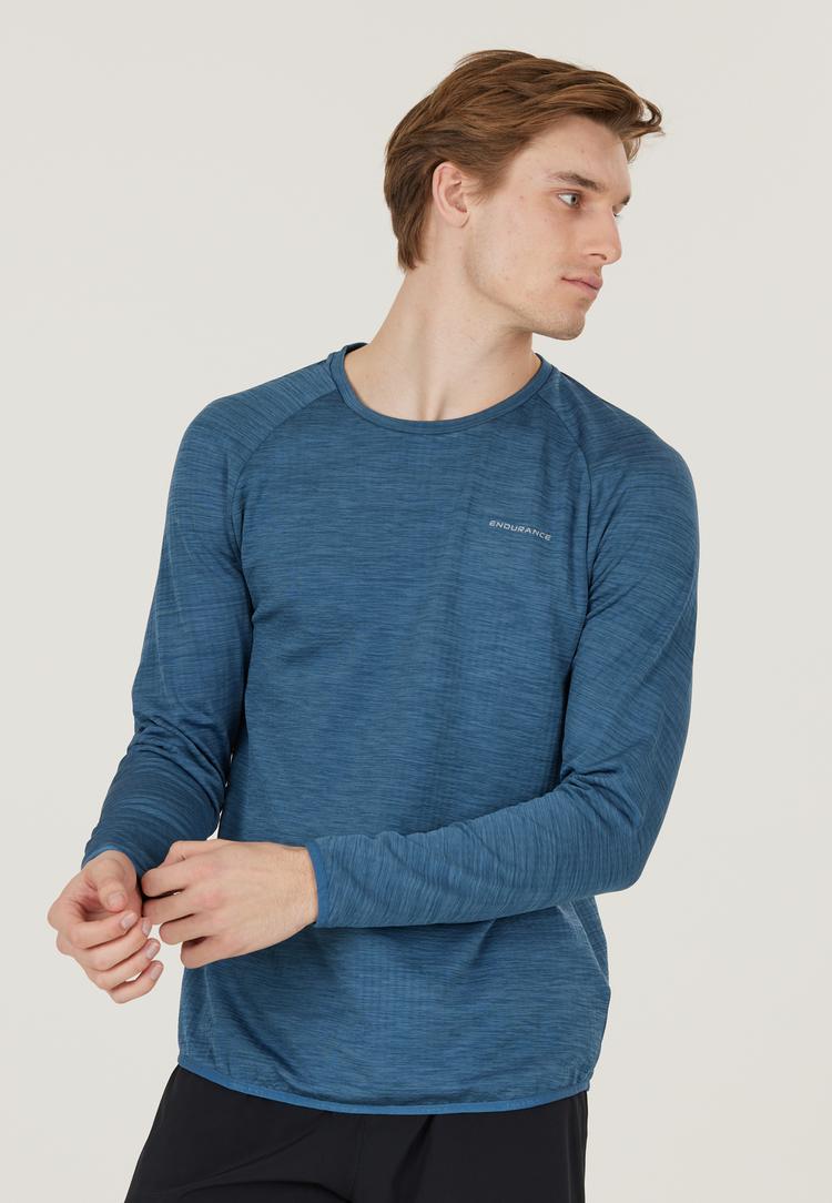 Endurance Endurance Avan Langarmshirt Herren - 2164 Slate Blue - 1 | SportScheck