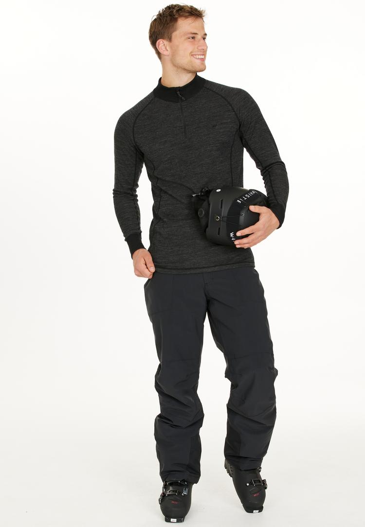 Whistler Whistler Bishop Skishirt Herren - 1011 Dark Grey Melange - 0 | SportScheck