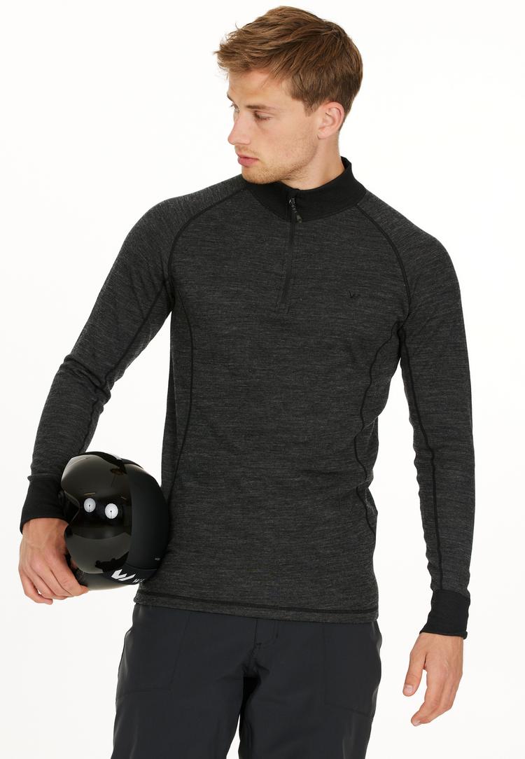Whistler Whistler Bishop Skishirt Herren - 1011 Dark Grey Melange - 1 | SportScheck
