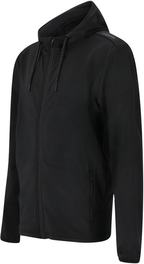 Rückansicht von Endurance Corriden Sweatjacke Kinder 1001 Black