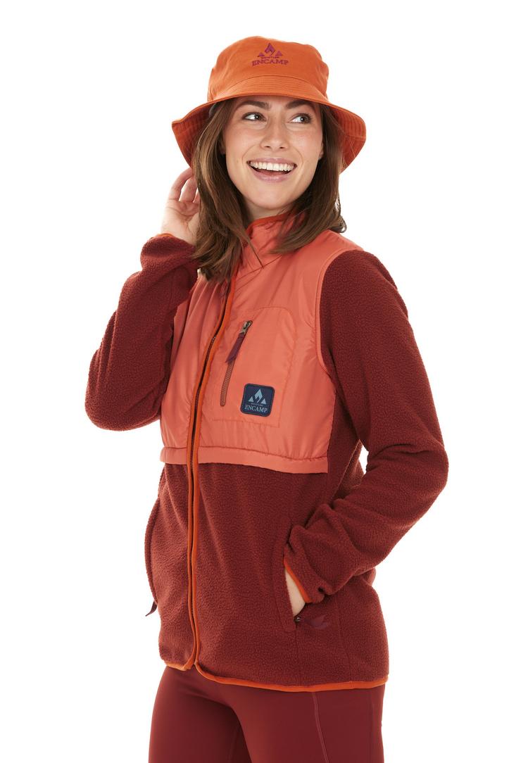 Whistler Whistler Oak Fleecejacke Damen - 4174 Madder Brown - 1 | SportScheck