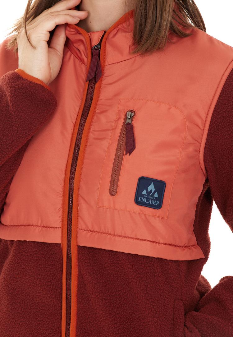 Whistler Whistler Oak Fleecejacke Damen - 4174 Madder Brown - 1 | SportScheck