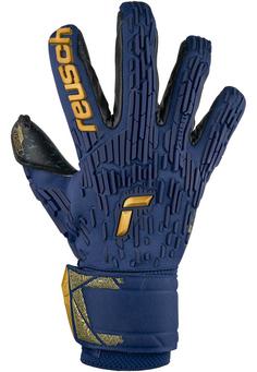Rückansicht von Reusch Attrakt Freegel Fusion Goaliator Torwarthandschuhe 4411 blue/gold/black