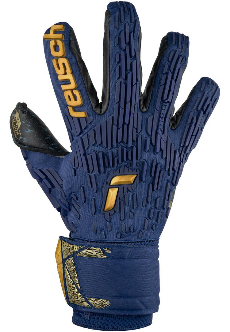 Reusch Reusch Attrakt Freegel Fusion Goaliator Torwarthandschuhe - 4411 blue/gold/black - 0 | SportScheck
