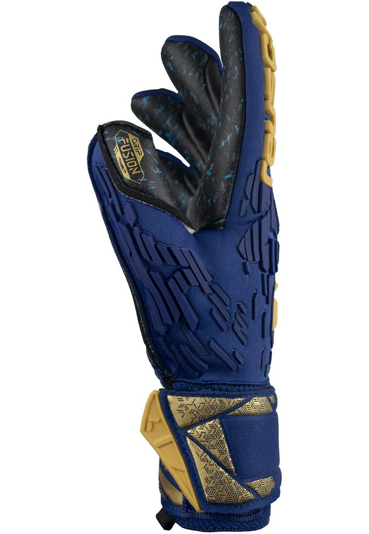 Reusch Reusch Attrakt Freegel Fusion Goaliator Torwarthandschuhe - 4411 blue/gold/black - 0 | SportScheck