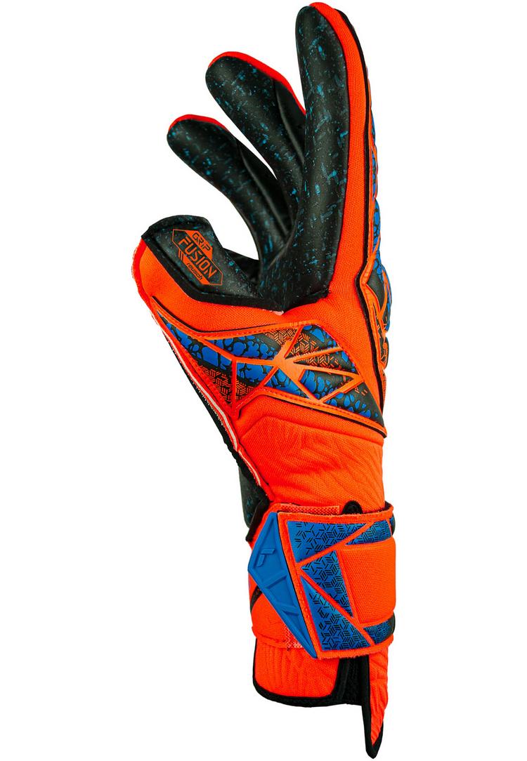 Reusch Reusch Attrakt Fusion Guardian Torwarthandschuhe - 2211 hyper orng/elec blue/blck - 4 | SportScheck