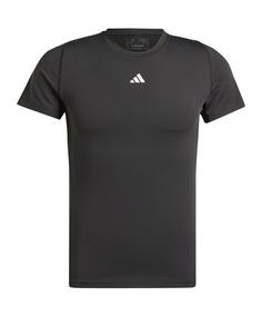 adidas Techfit Aeroready T-Shirt Funktionsshirt Herren schwarz