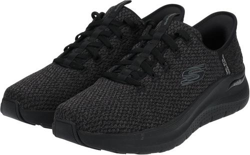 Rückansicht von Skechers Sneaker Sneaker Herren Schwarz