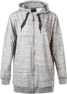 Athlecia Bola Melange Sweatjacke Damen 1005 Light Grey