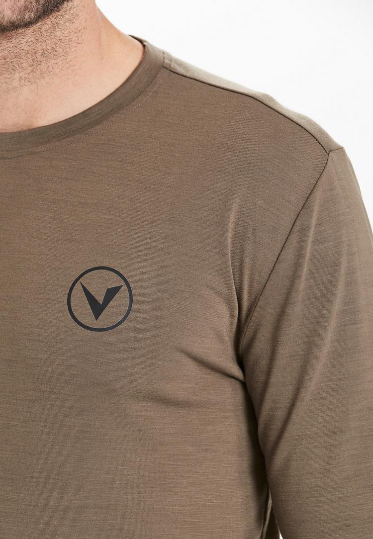 Virtus Virtus JOKERS M L/S Langarmshirt Herren - 3121 Olive - 0 | SportScheck