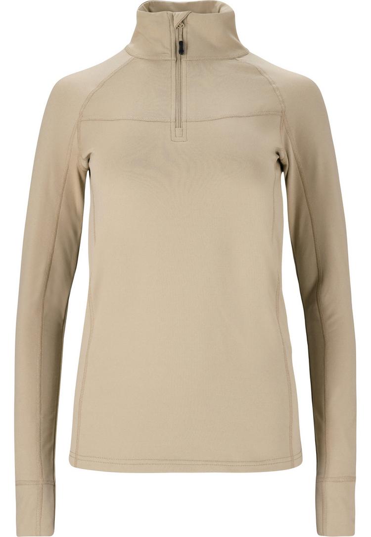 Whistler Whistler Blume Langarmshirt Damen - 1136 Simply Taupe - 0 | SportScheck