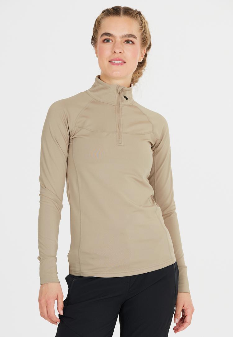 Whistler Whistler Blume Langarmshirt Damen - 1136 Simply Taupe - 1 | SportScheck