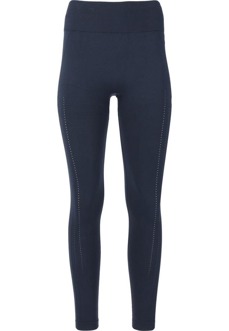 Endurance Endurance Flane Tights Damen - 2101 Dark Sapphire - 0 | SportScheck