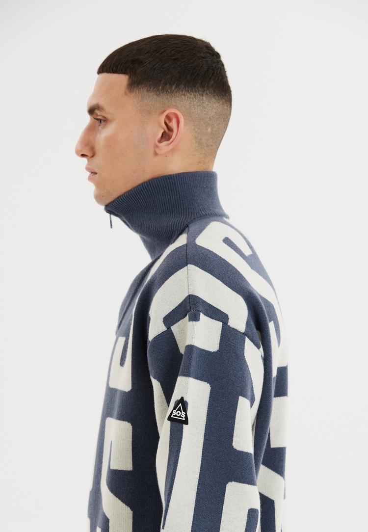 SOS SOS Verbier Strickpullover Herren - 1173 Ombre Blue - 5 | SportScheck