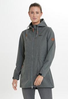 Rückansicht von Weather Report LILAN Softshelljacke Damen 1011 Dark Grey Melange