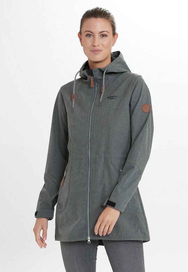 Weather Report Weather Report LILAN Softshelljacke Damen - 1011 Dark Grey Melange - 0 | SportScheck