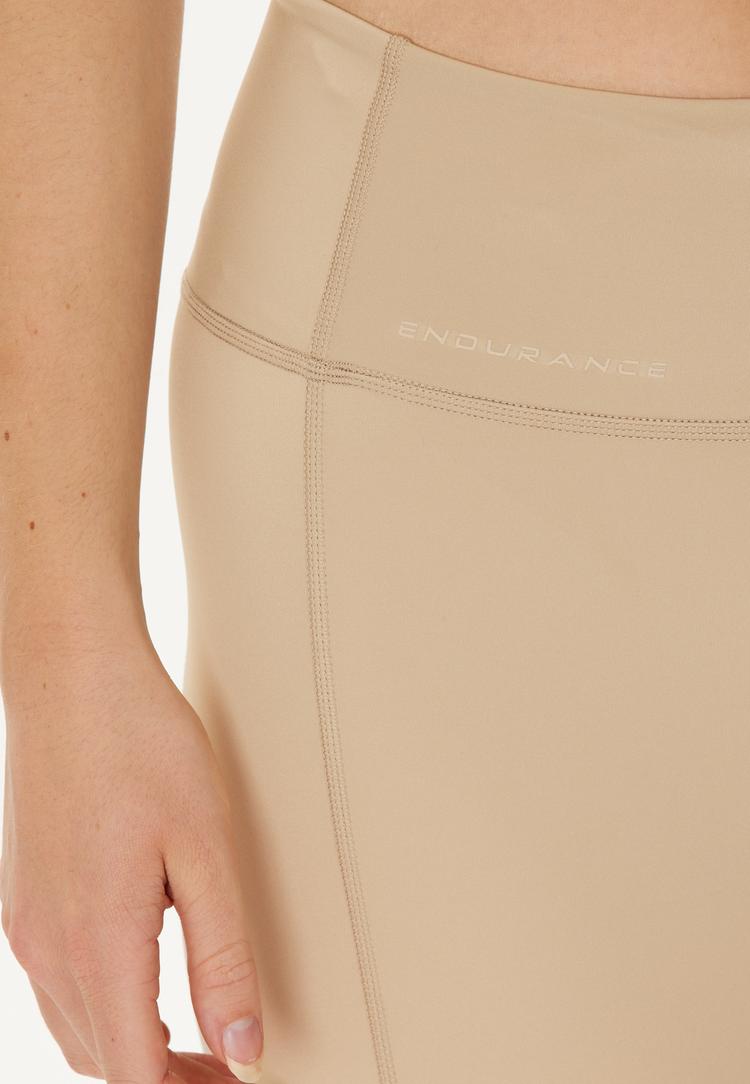 Endurance Endurance THADEA POCKET  XQL Tights Damen - 1136 Simply Taupe - 2 | SportScheck