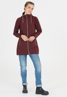 Rückansicht von Weather Report LILAN Softshelljacke Damen 4285 Chocolate Truffle