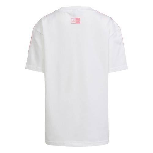 Rückansicht von adidas adidas x Disney Minnie Maus T-Shirt T-Shirt Kinder White / Bliss Pink / Multicolor