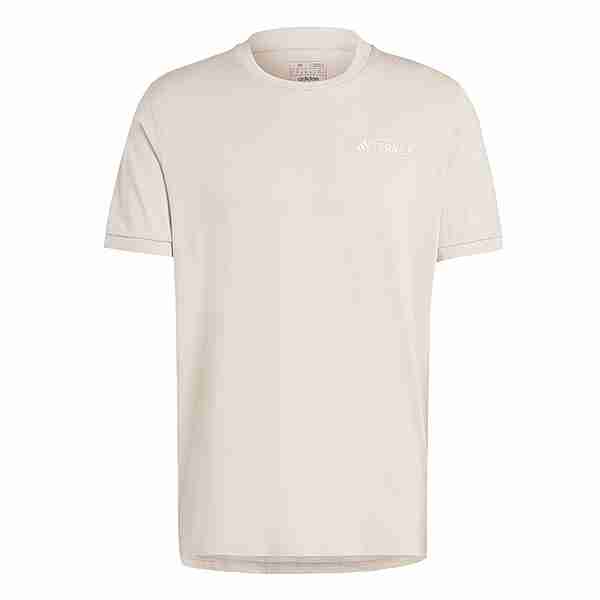adidas Terrex Xploric Logo T-Shirt T-Shirt Herren Wonder Beige