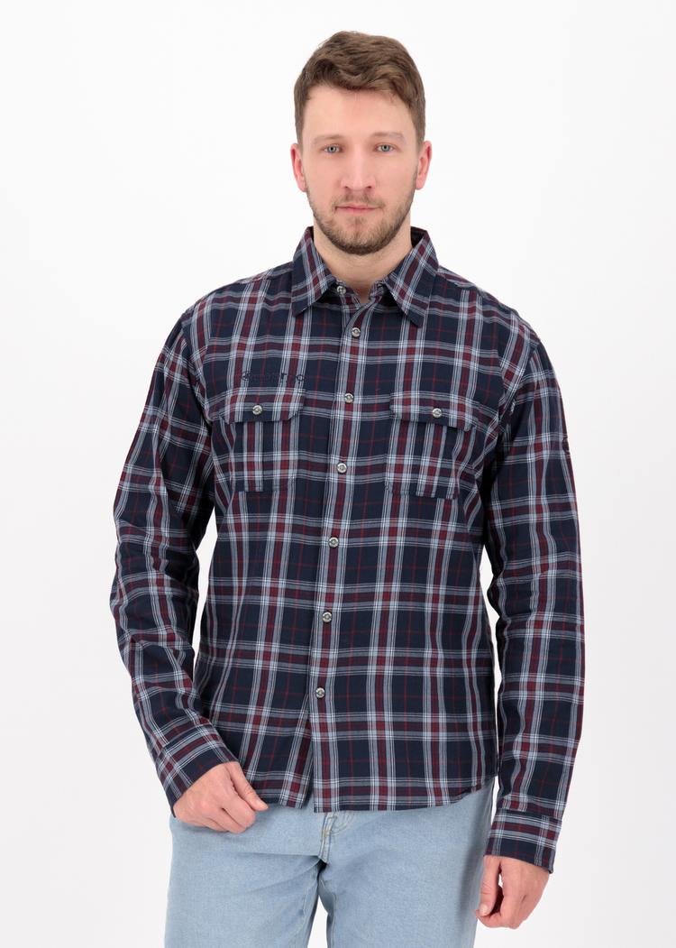 DEPROC active DEPROC active DENVER C Men Outdoorhemd Herren - blue-red check - 0 | SportScheck