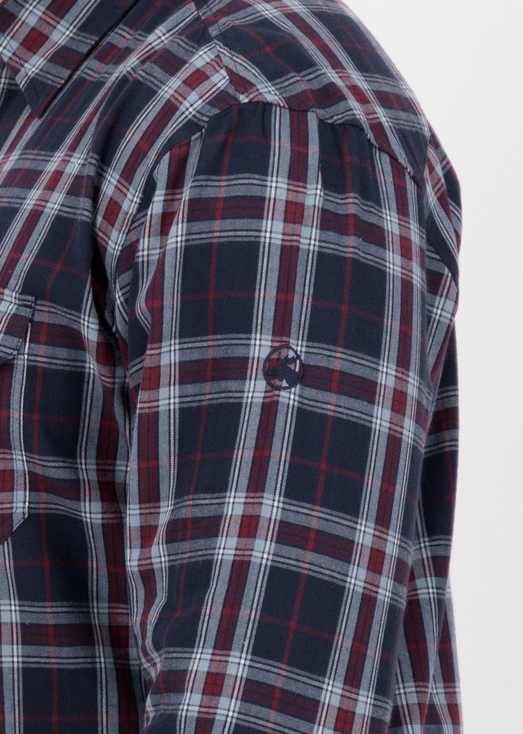 DEPROC active DEPROC active DENVER C Men Outdoorhemd Herren - blue-red check - 0 | SportScheck