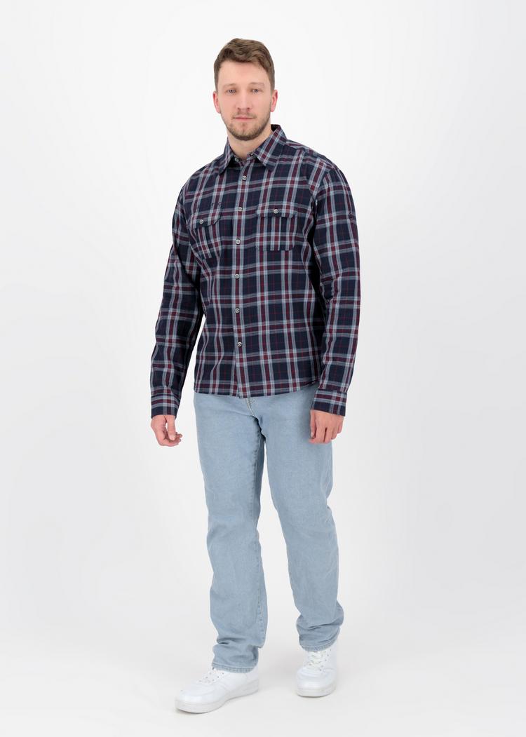 DEPROC active DEPROC active DENVER C Men Outdoorhemd Herren - blue-red check - 4 | SportScheck