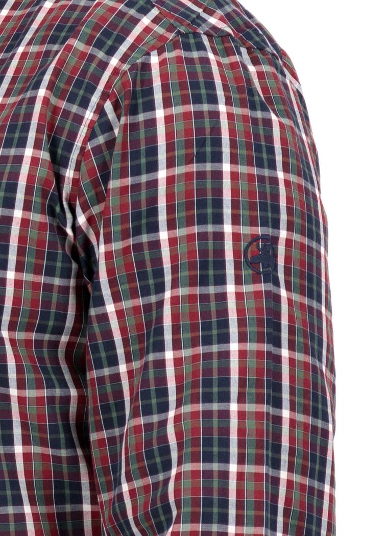 DEPROC active DEPROC active DENVER II Men Outdoorhemd Herren - darkred-blue-green check - 0 | SportScheck
