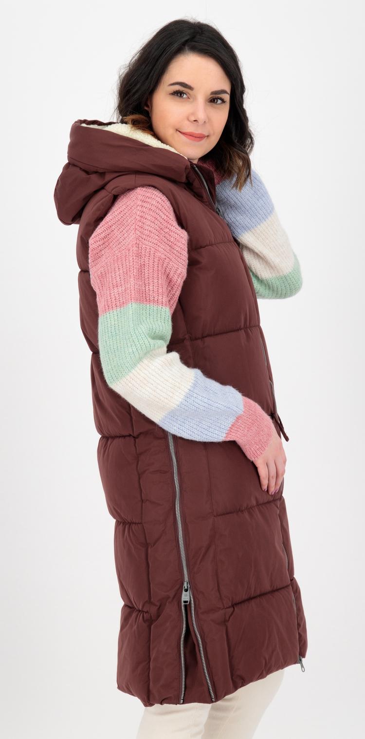 KILLTEC KILLTEC GILMOUR LONG VEST Parka Damen - dark brown - 1 | SportScheck