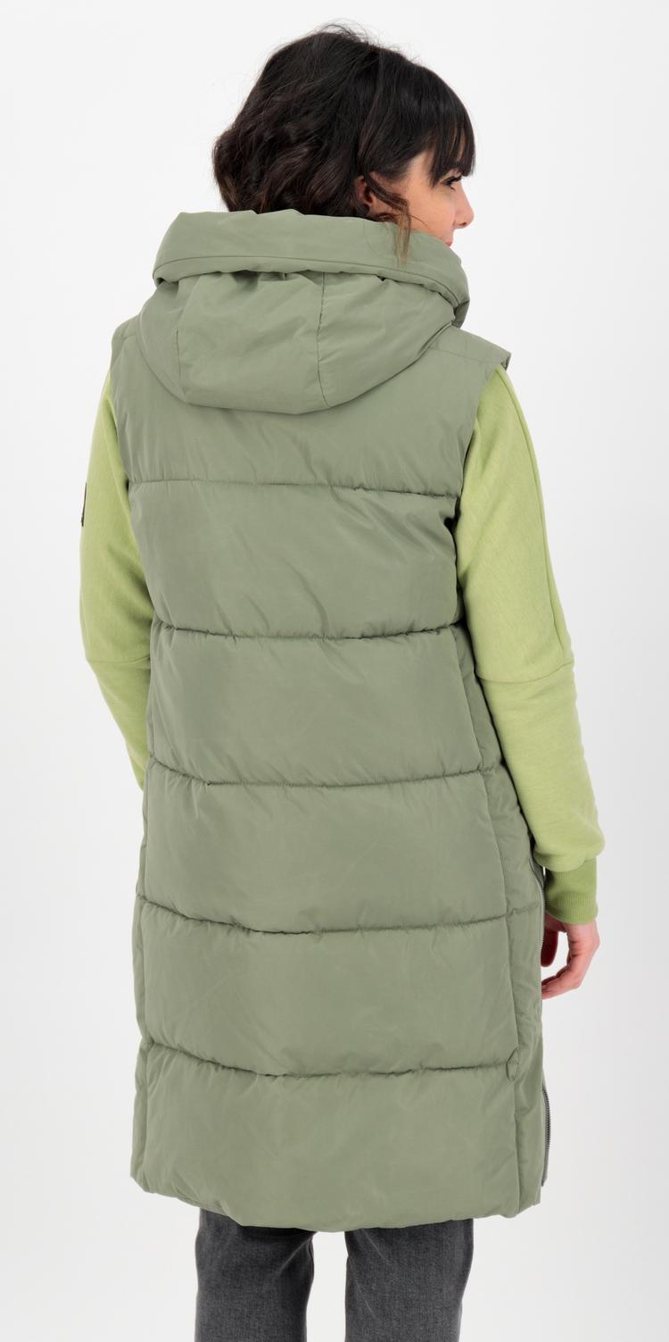 KILLTEC KILLTEC GILMOUR LONG VEST Parka Damen - light olive - 0 | SportScheck