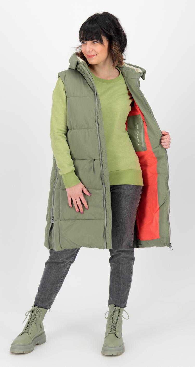 KILLTEC KILLTEC GILMOUR LONG VEST Parka Damen - light olive - 2 | SportScheck