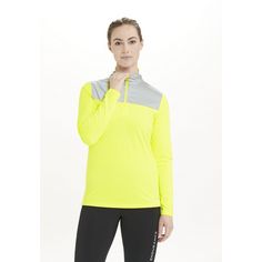 Rückansicht von Endurance Tusina Langarmshirt Damen 5001 Safety Yellow