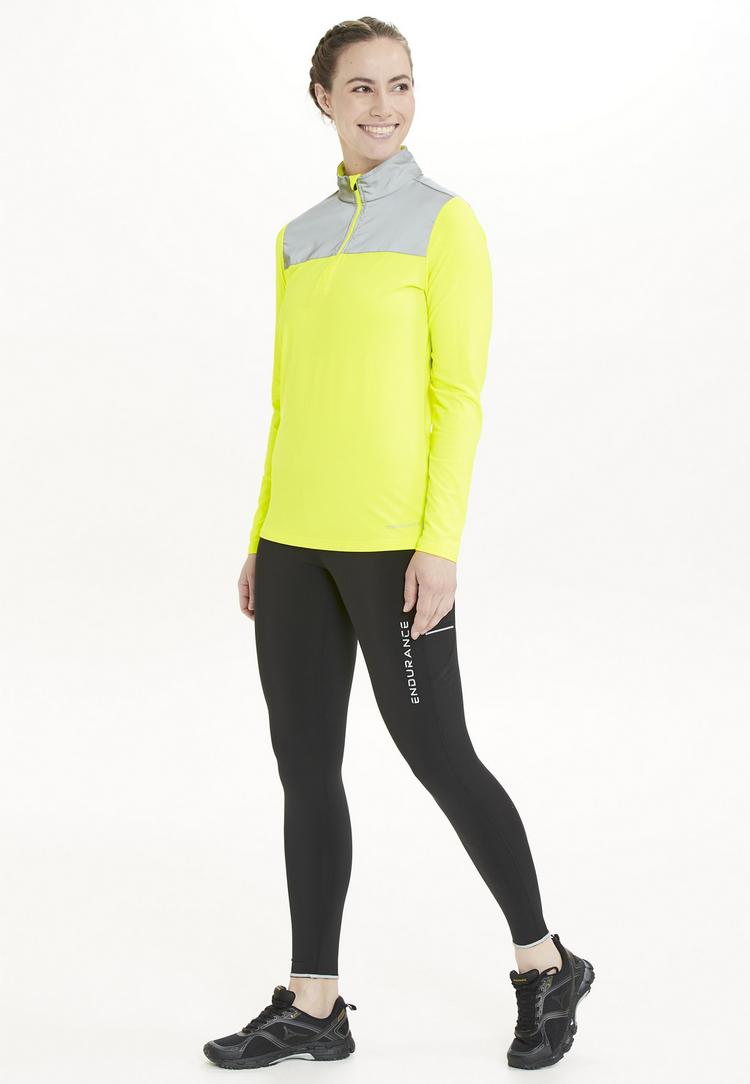 Endurance Endurance Tusina Langarmshirt Damen - 5001 Safety Yellow - 2 | SportScheck