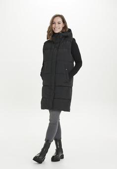 Rückansicht von Weather Report Chief Steppweste Damen 1001 Black