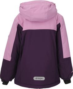 Rückansicht von ZigZag Holiday Skijacke Kinder 4100 Smoky Grape