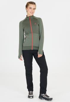 Rückansicht von Whistler Nevados Fleecejacke Damen 3173 Pad