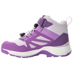 Jack Wolfskin VILLI HIKER TEXAPORE MID K Wanderschuhe Kinder sea rose