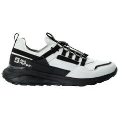 Rückansicht von Jack Wolfskin DROMOVENTURE ATHLETIC LOW M Wanderschuhe Herren cool grey