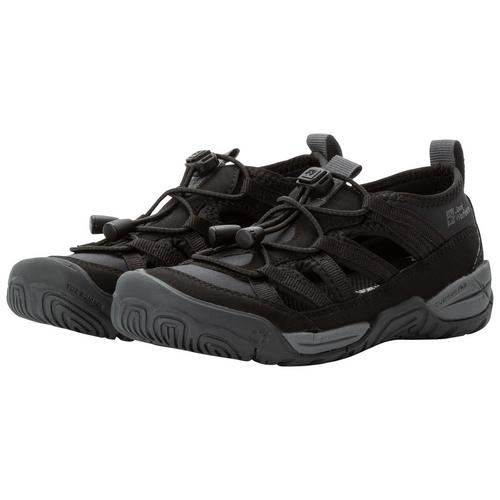 Rückansicht von Jack Wolfskin VILLI SANDAL K Outdoorsandalen Kinder black