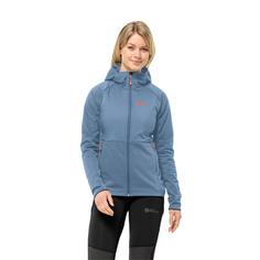 Rückansicht von Jack Wolfskin ALPGRAT PRO INS FZ W Fleecejacke Damen elemental blue